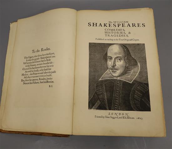 Shakespeare, William - Mr William Shakespeares Comedies, Histories, and Tragedies, a late 19th century